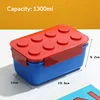 1300ml rectangular red