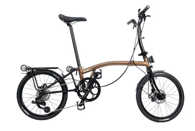 Fashion MINT 20 Inch Foldable Bicycle - 9 Speed Disc Brake