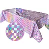 137*183cm Laser Holographic Pink