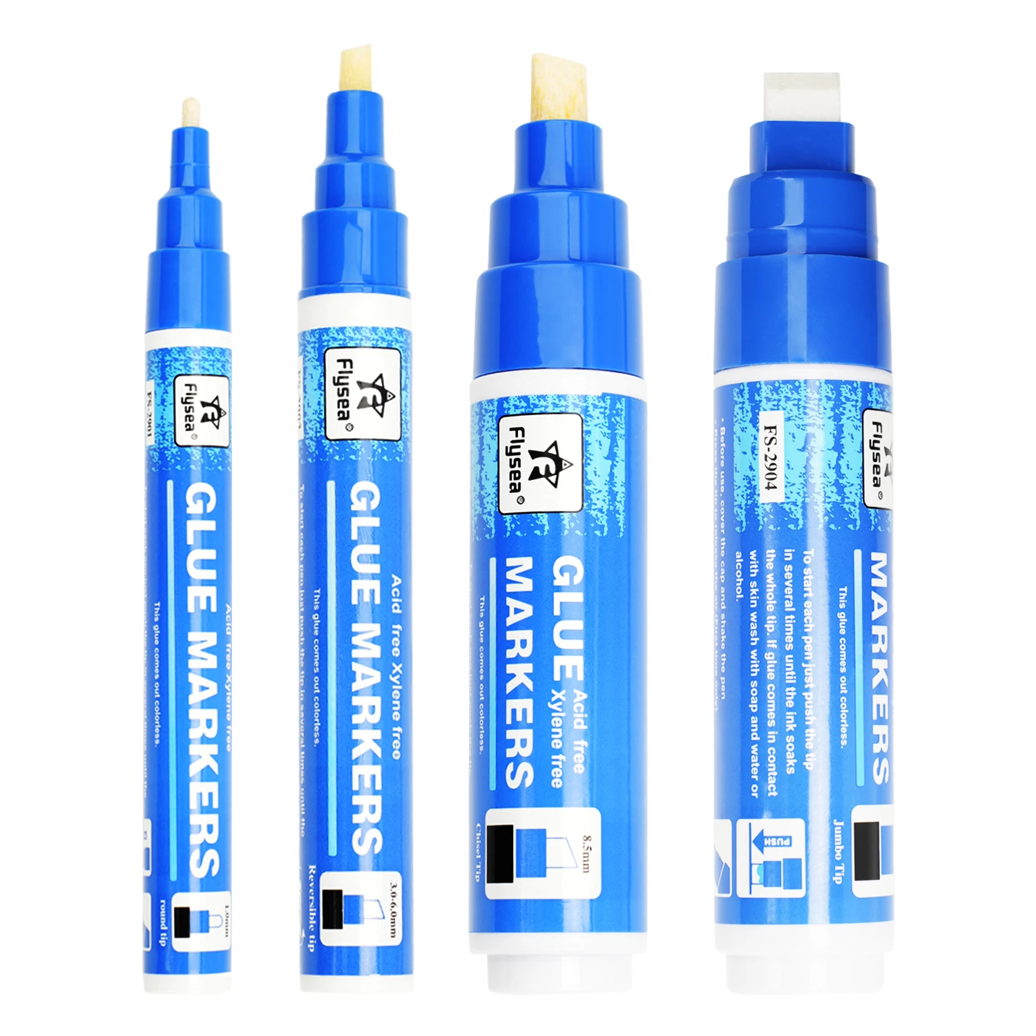 Новый список двусторонний наконечник и круглый клеевая ручка для рукоделия