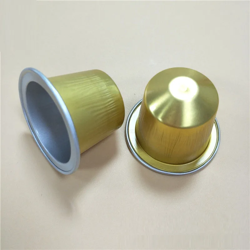 Заводская распродажа, капсулы для кофе Nespresso, капсулы для кофе, многоразовые кофейные капсулы из алюминиевой фольги