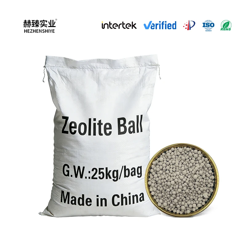 Waste Gas Separation Tower Packing Sewage Purification Bed Medium Chemical Solution Clarification Zeolite Ball