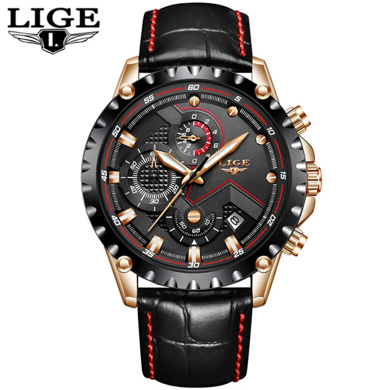 Lige watch 2025 model 9821