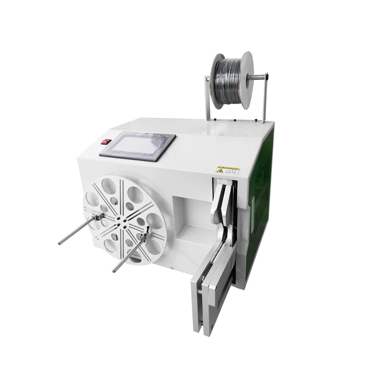 Factory Directly Automatic Winding and Binding Machine with Cable Tie Tying for Data  Cable Power Cord