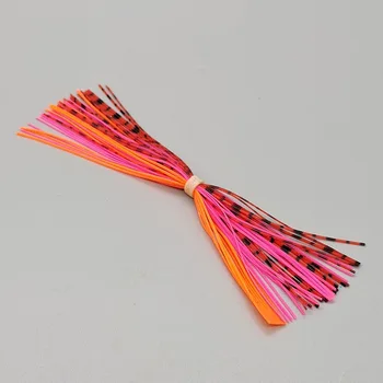 Silicone Skirt for Bearded Lure Fishing Accessories with Colorful Silicone and PVC Strands – Soft Lure – view 3