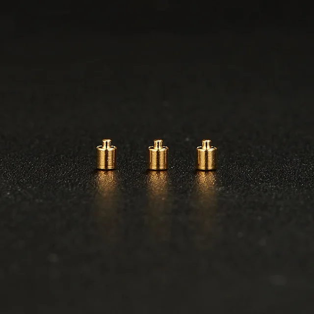 phosphorous copper hardware gold plating spring charging  Pogo pin