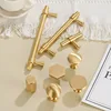 Brushed brass color