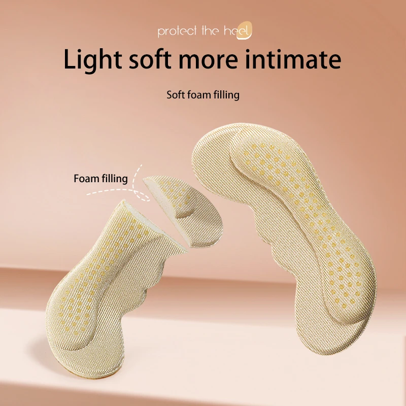 Anti-Blister Heel Stickers, Soft & Breathable Comfort for High Heels