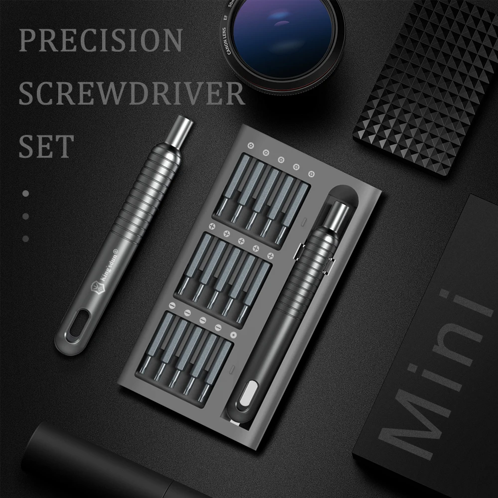 Professional 51 in 1 Magnetic Screwdriver Bit Kit Precision Steel Handle DIY Grade Tool Kit for Phone Laptop Computer Repair