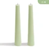 Blanco y verde-paquete de 2