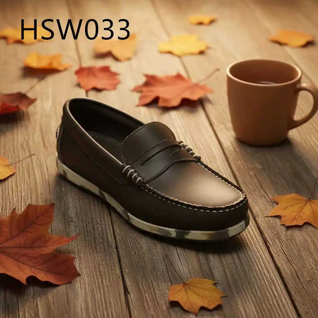 ZYF,seaside Vacations Durable Colorful Rubber Outsole Boat Shoes Mask Style Hand Free Expert Stitching Pastime Lazy Shoes HSW033