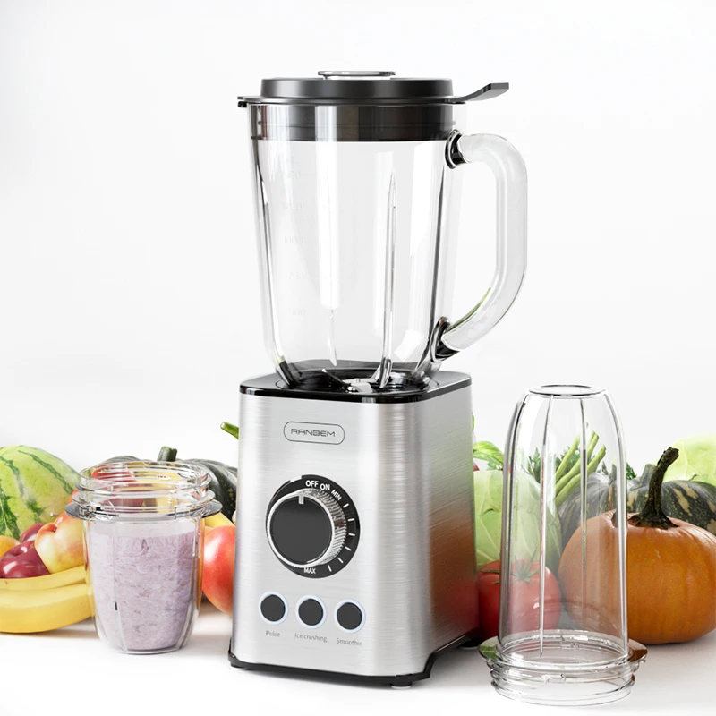 Китайский производитель RANBEM профессиональный миксер для разжижения Интеллектуальный электрический пищевой блендер сенсорный с ручкой управления
