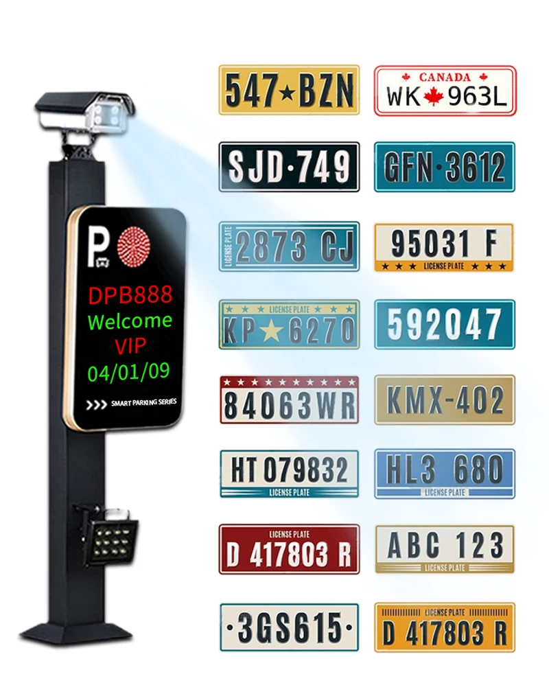 Многоязычное программное обеспечение автоматическая система парковки