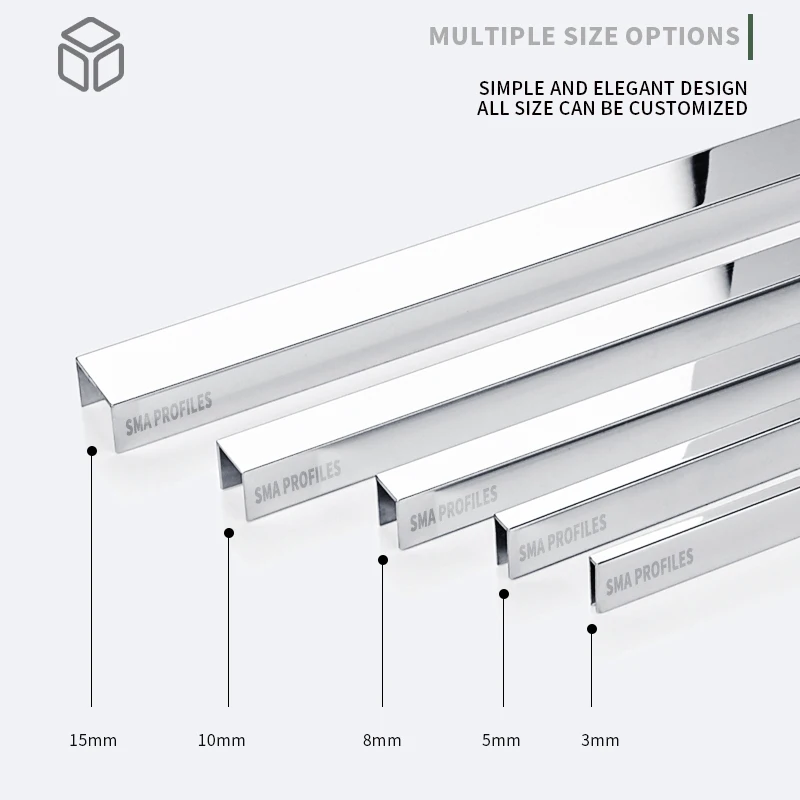 Cheap Decorative Brushed Corner Profile U Stainless Steel Metal Tile Trim for Furniture