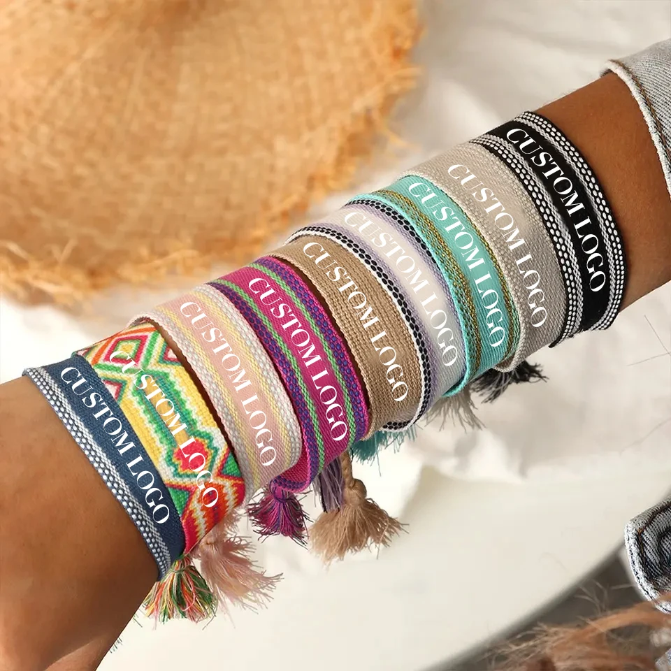 Custom friendship bracelets – Camp and S'more