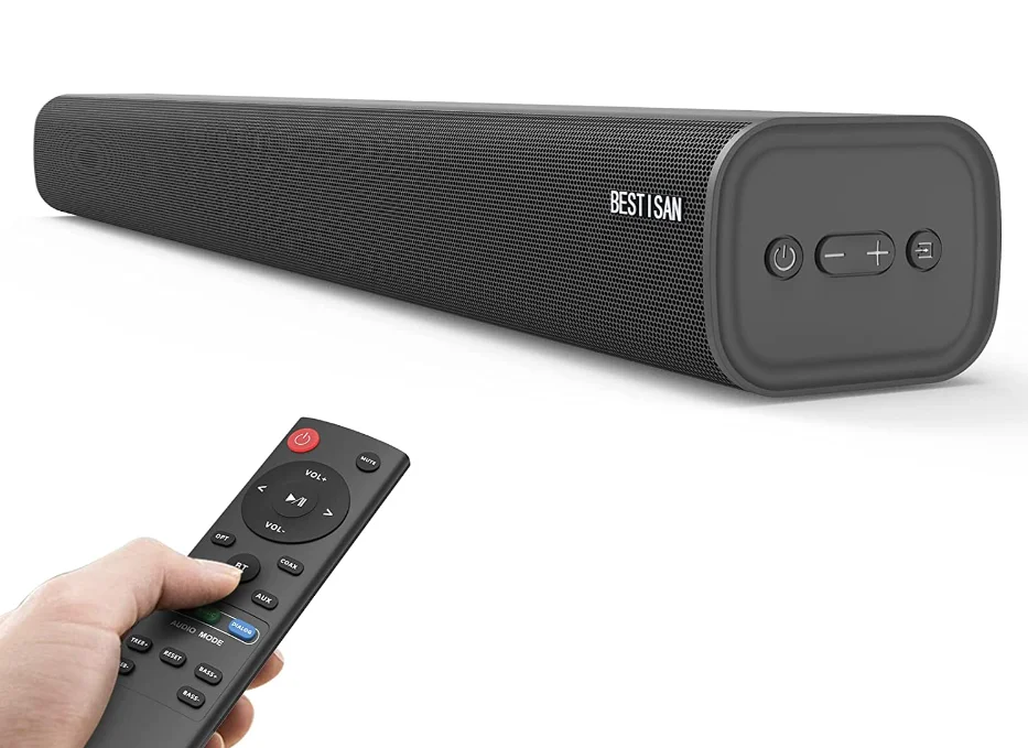 BESTISAN サウンドバー Bluetoothスピーカー PC用 Amazon.co.jp