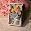 tre rose champagne arancione chiaro