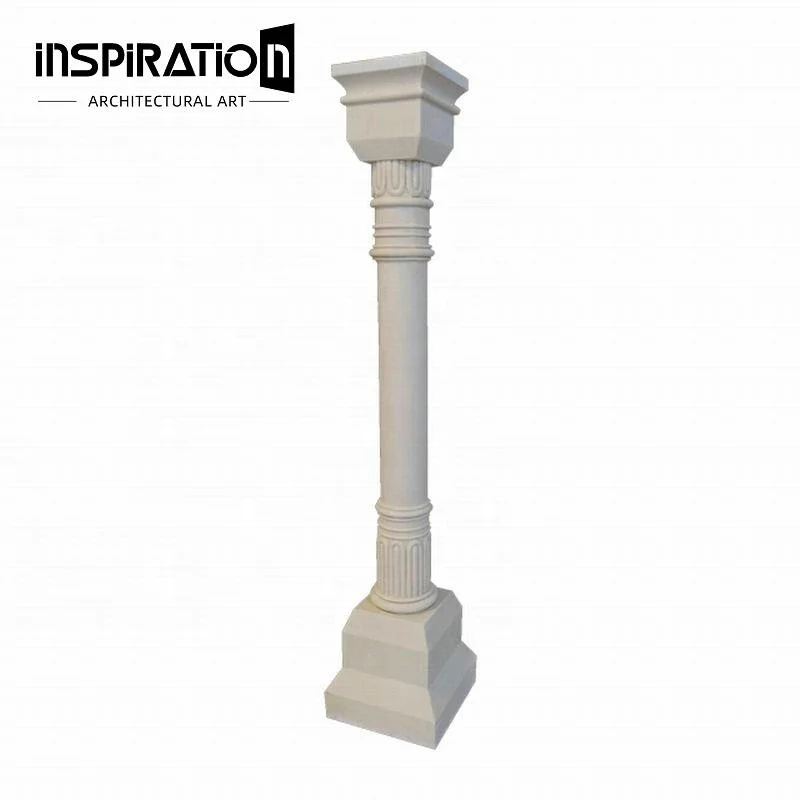INSpiration GFRC Factory Customized Exterior GRC Moulding Concrete Pillar High Strength Fiberglass Reinforced Cement Columns