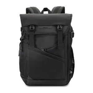 OMASKA Wholesale17 Inch  Business Backpack Men Waterproof Nylon Large Capacity Laptop Backpack