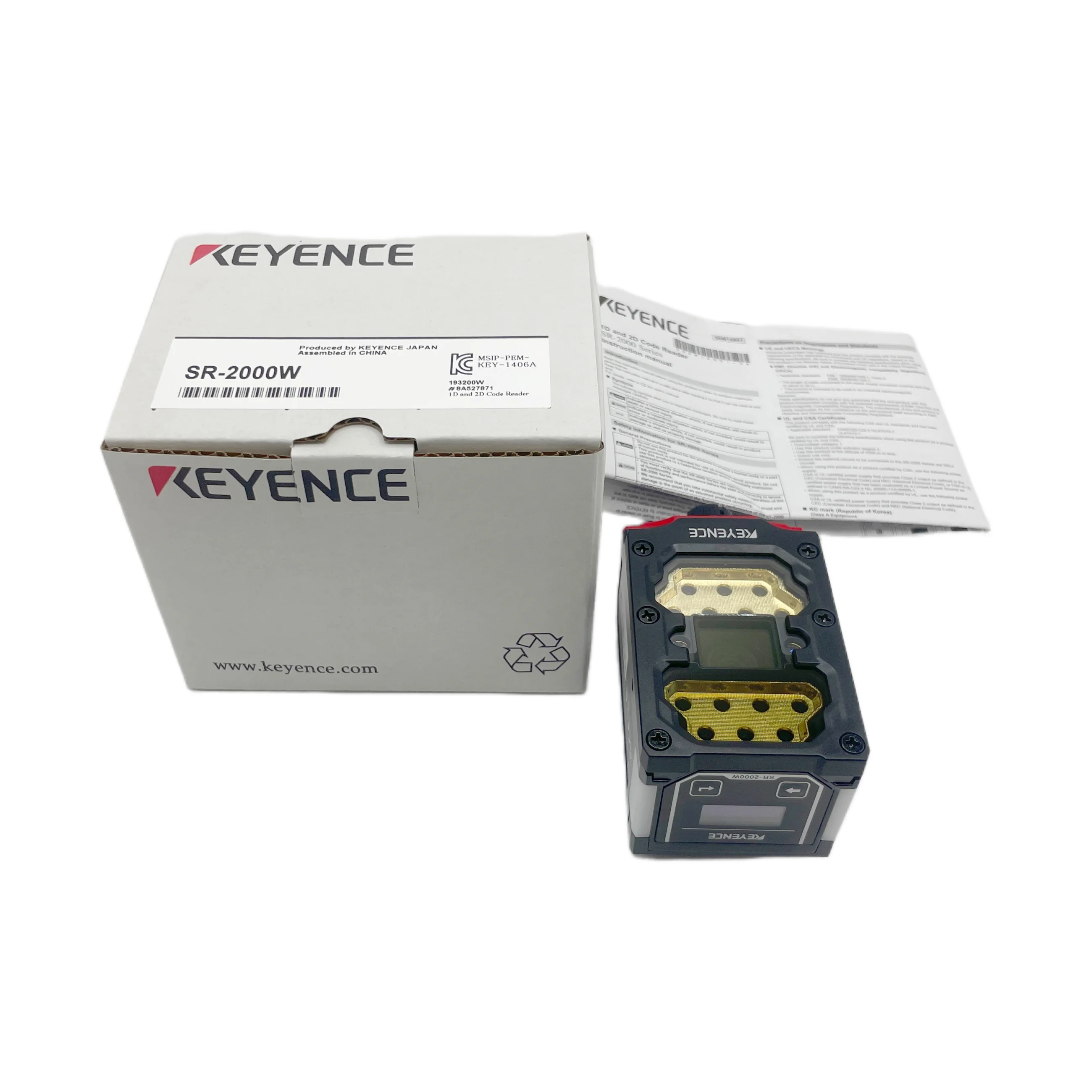 KEYENCE SR-2000W Ultra-High-Speed Dynamic Barcode Reader with
