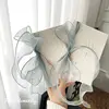 5 embossed tulip greeting cards + 1 roll of matcha