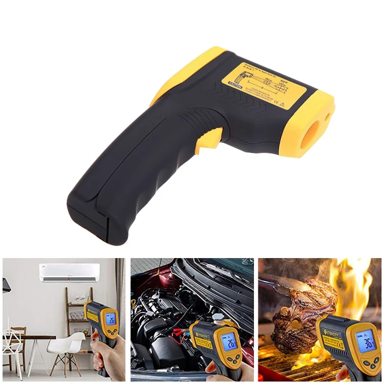 Industrial And Household Laser Infrared Thermometer Guns With High