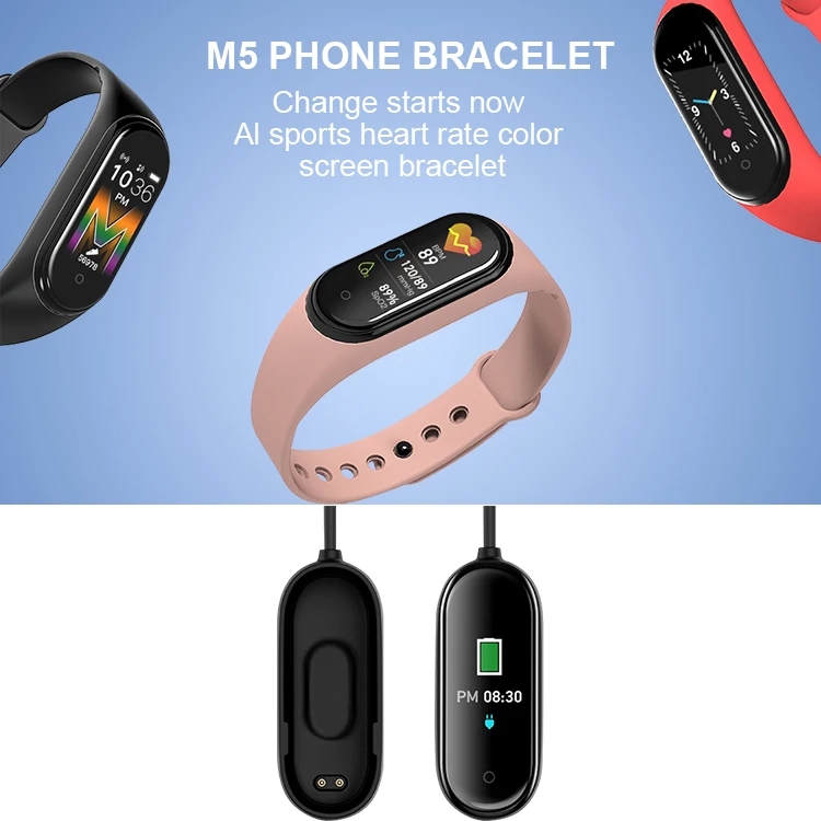 Wholesale Price Sports M3 M4 Smart Band Heart Rate Monitor Bracelet Fitness  Tracker Smart Watch M4 Smartwatch