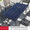 8-1 Chinese knot table 145*80*H72cm