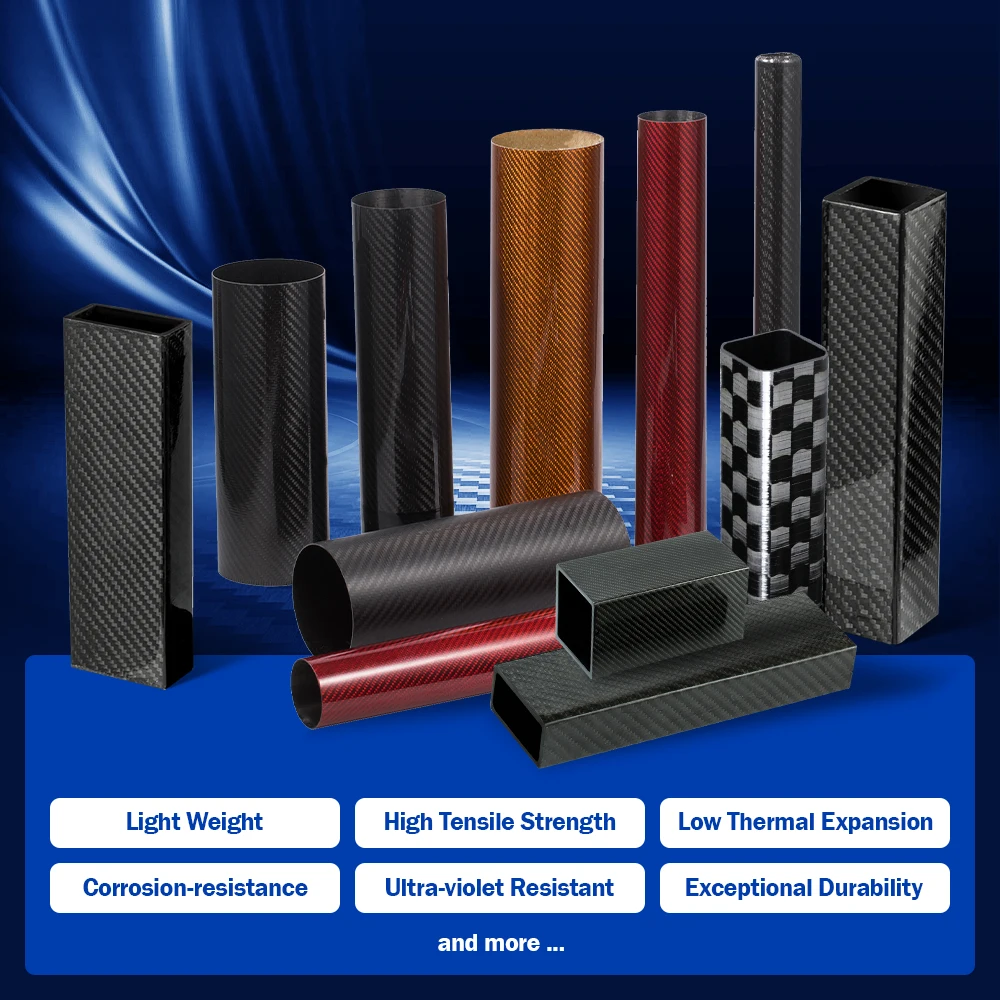 Ultralight Japan Toray Carbon Fiber Tube 3k Import High Modulus Fibre