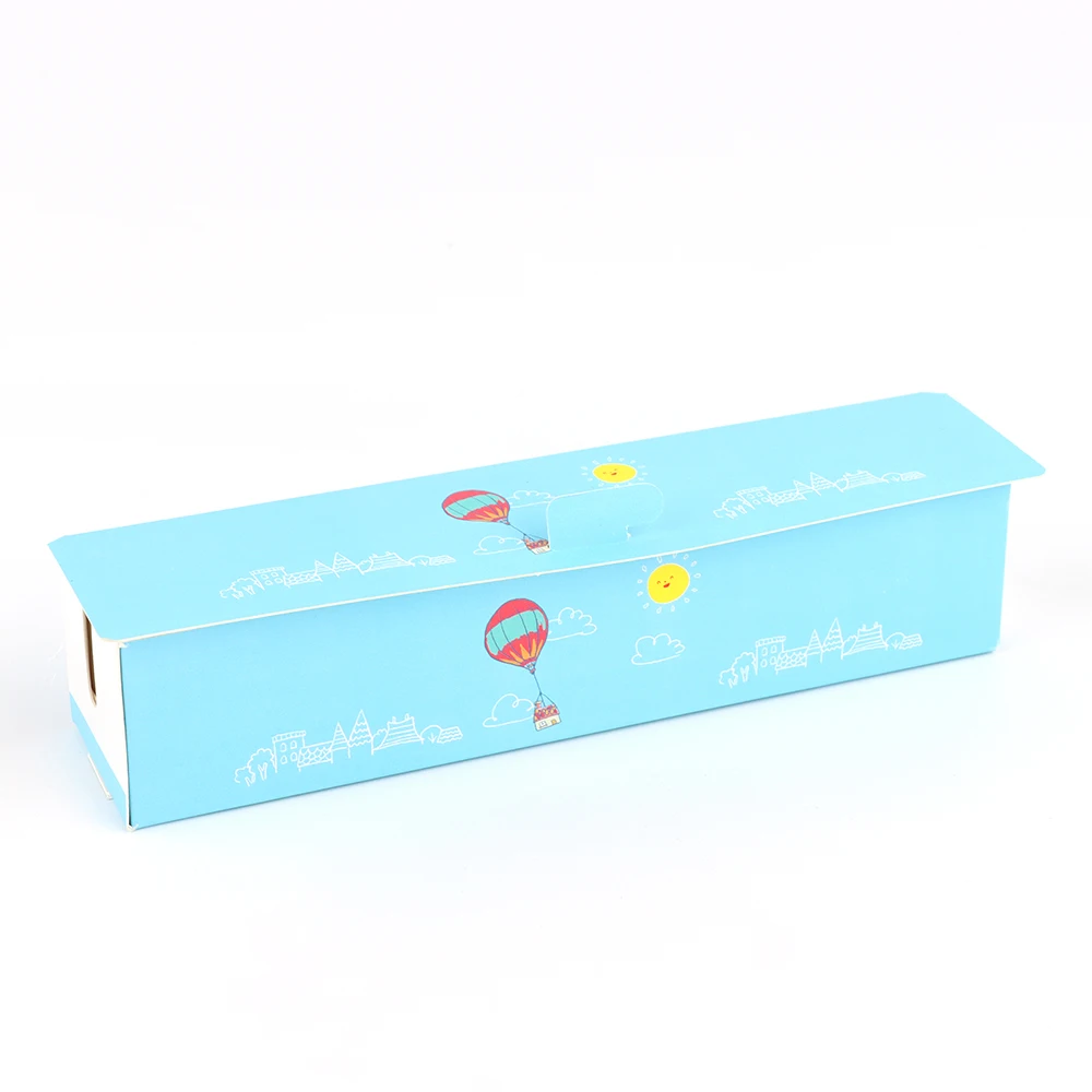Custom Coated Paper Box Digital Printing Food Grade Box Eco-Friendly Custom Food Box Fried Chicken Hot Dog Box
