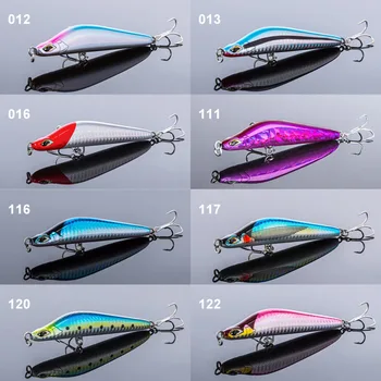 105mm/40g Saltwater Sinking Fishing Pencil Lure Bait, Laser Bass Lure Swimbait Jigminnow Lure – Soft Lure – view 3