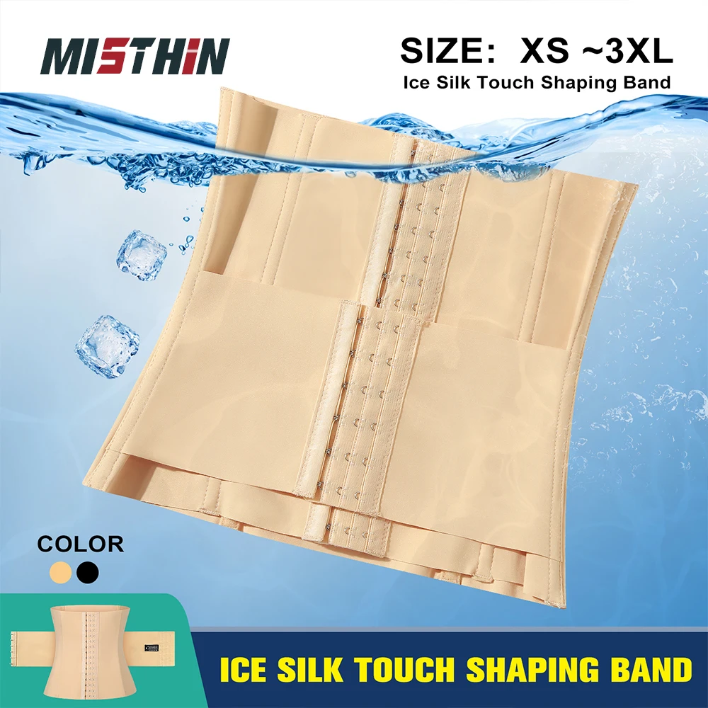 Wholesale Sweat Girdle Women Body Wrap Cincher Corset Trimmer Double Belt Girdle Waist Trainer Shaper Tummy Control Shaperwear