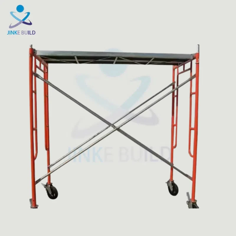 Q235 Construction Steel Mason H Frame Scaffolding Walk Through Building Material with Ladder for Structure Pipe Applications