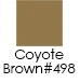 Coyote marrone # 498