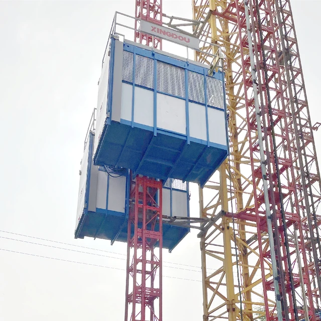 Material Hoist Elevator with Capacity 1000kg 2000kg Material Hoist