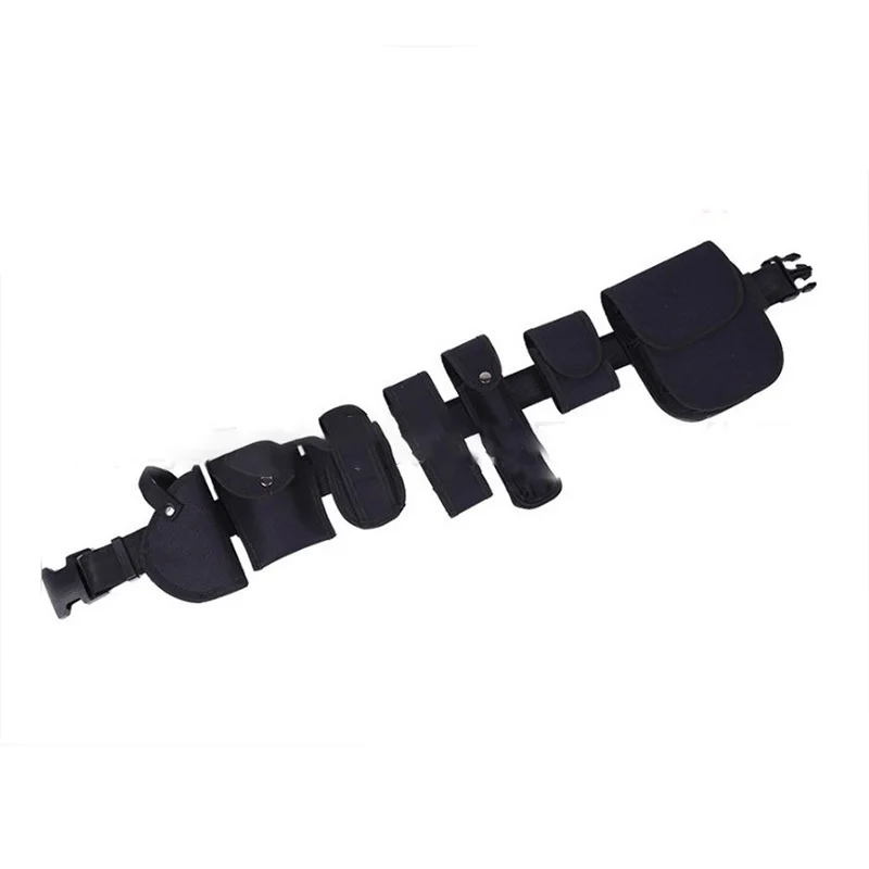 Wholesale Outdoor Eight Piece Adjustable Multi-functional Belt for Training Sports Security and Duty Belts