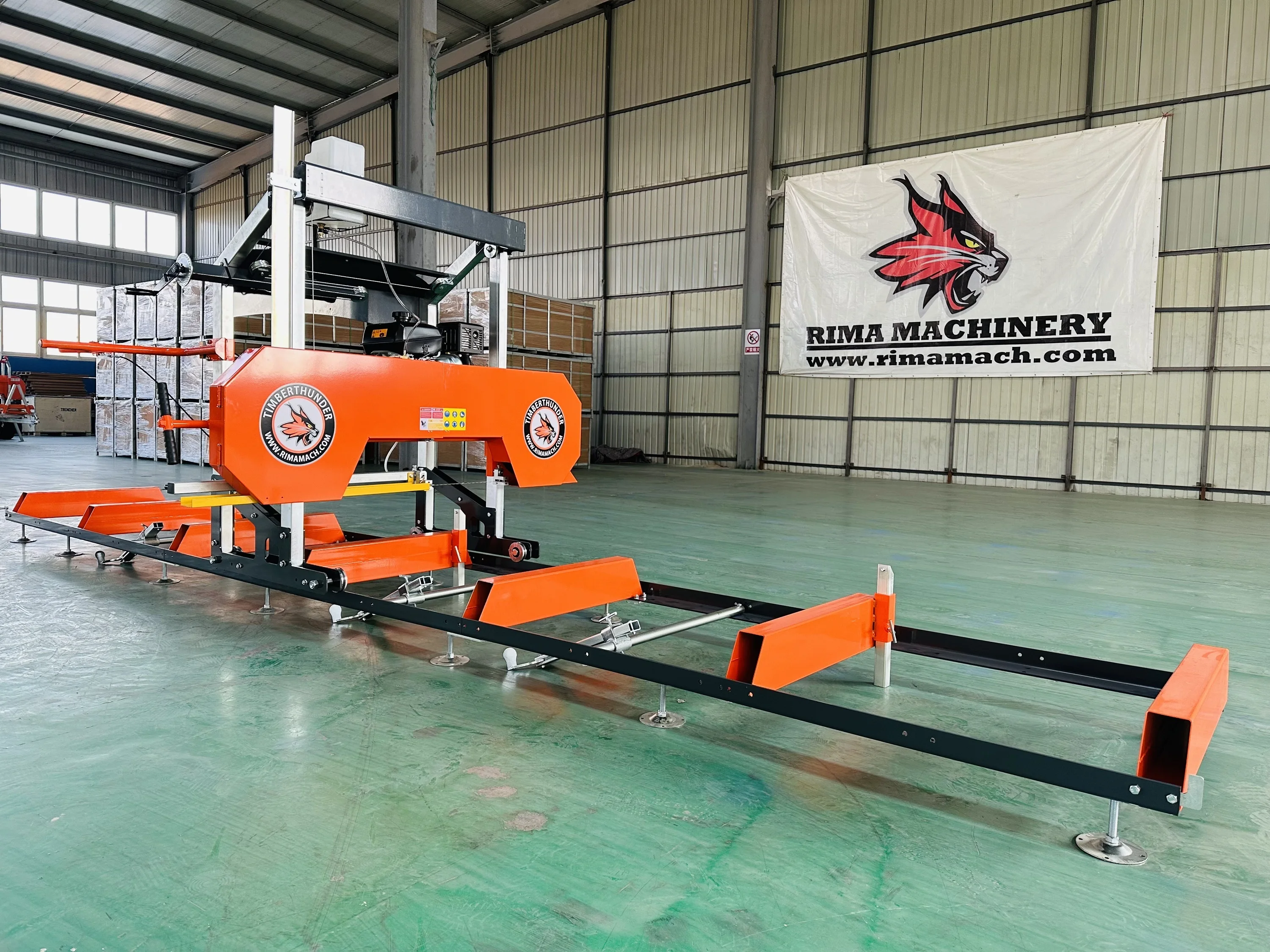 Log Horizontal Used Portable Band Sawmill Sale Wood Cutting Saw Mill