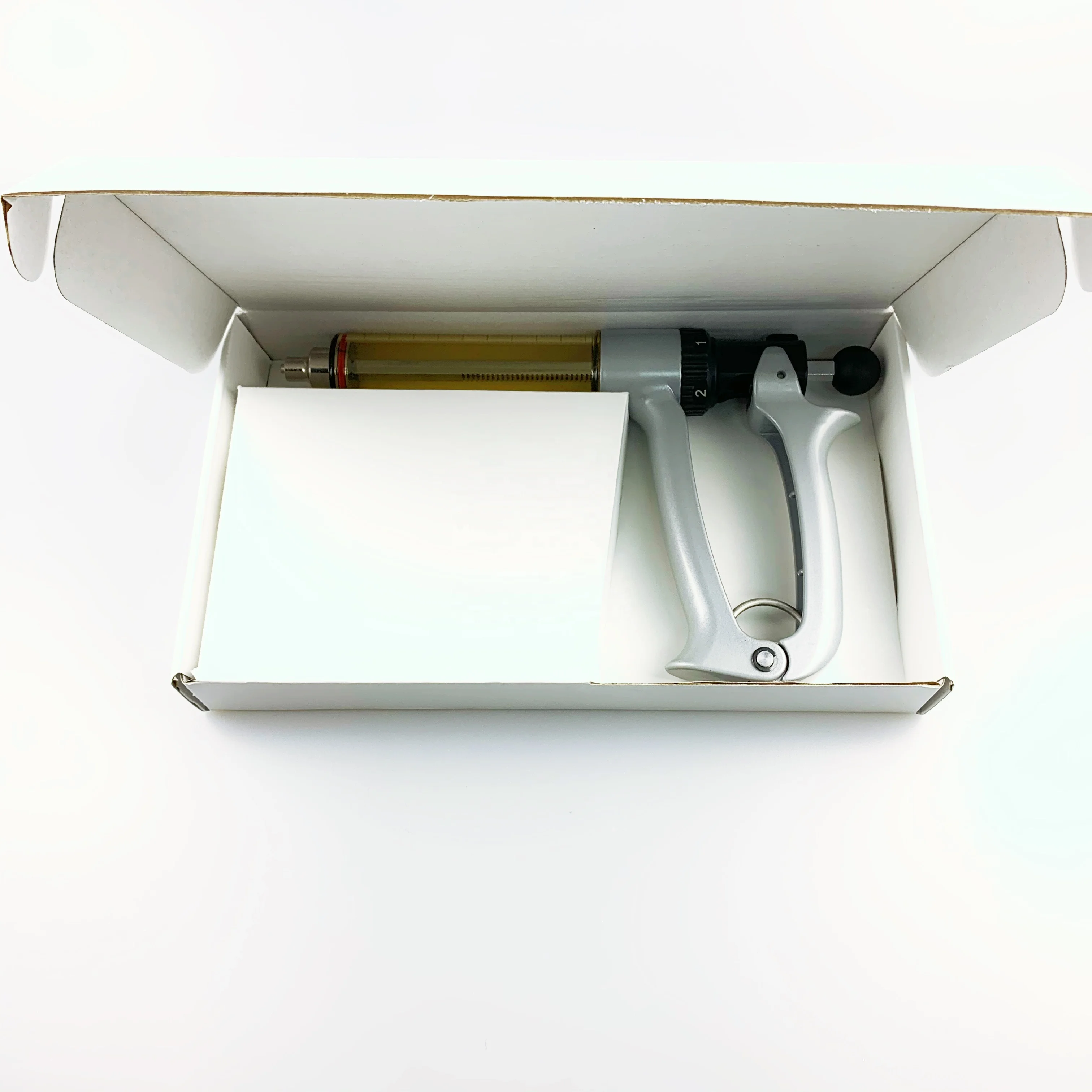 50毫升兽医无菌连续半自动注射器注射器,用于家禽/caw/绵羊/猪/动物