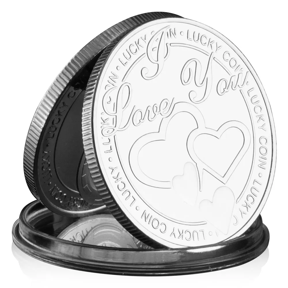 1PC I Love You Lover US Collectible Lucky Coin Collection