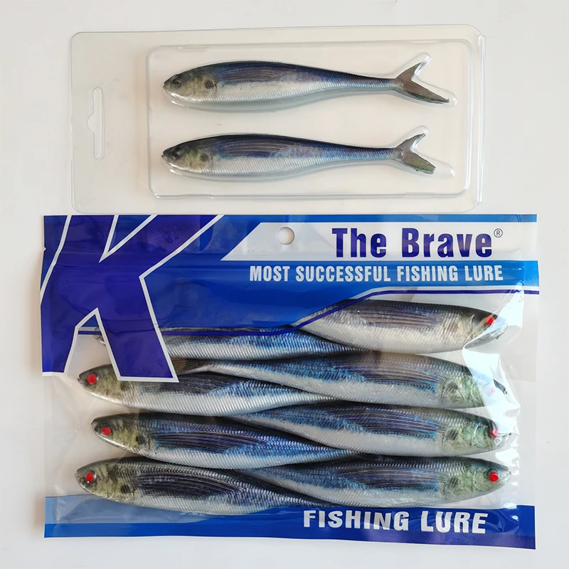 New Soft Plastic Lure 12cm 16cm 19cm 3d De Pesca Soft Bionic Fishing