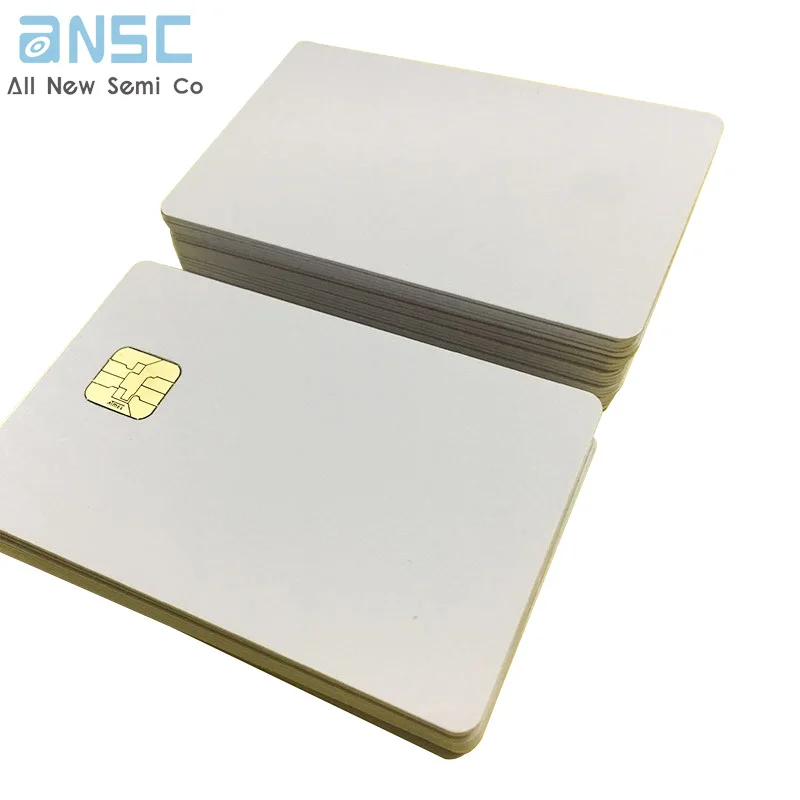 supplier Hot sell AT88SC102 Contact logic encryption IC card lISO7816 Social Security Card