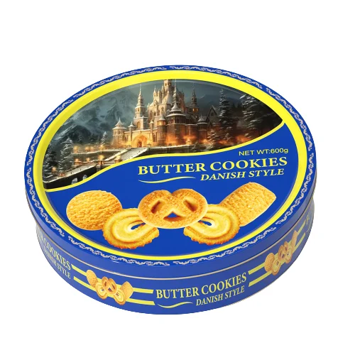 デンマークバタークッキー 青い箱と缶 ギフト用けし餅 wholesale