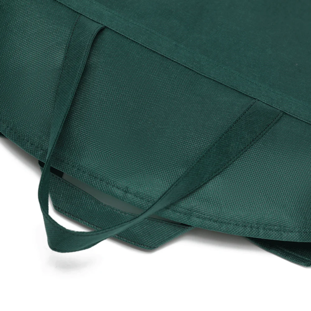 Custom Branded Logo Luxury Foldable Compostable Non Woven Zipper Convertible Carry Fashionable Superior Quality Organza Suit