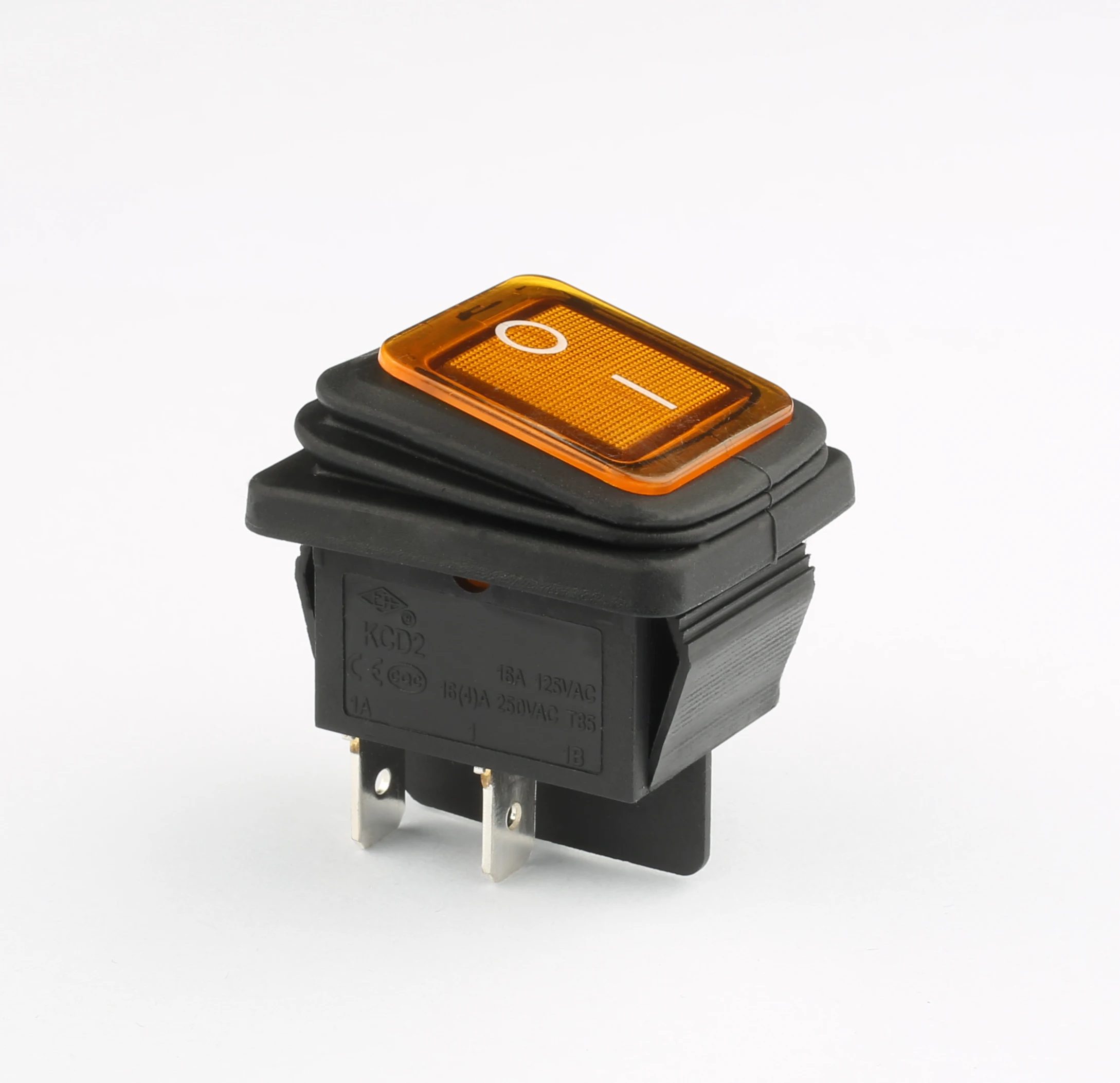 ホットセール4ピンオンオフ防水スイッチロッカー2v/6v/12v/24v