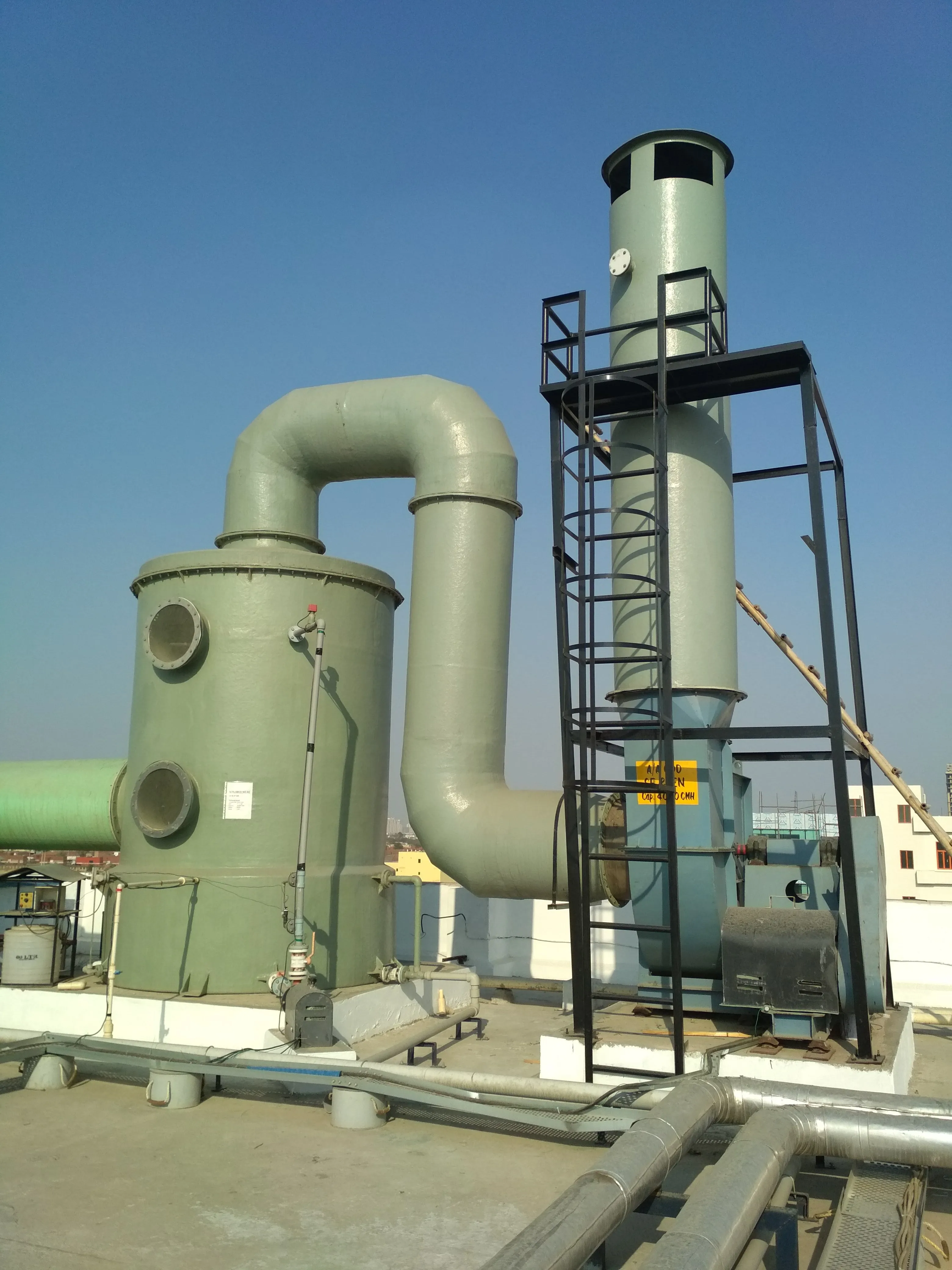 Industrial Gas Scrubber Wet Dust Collector Waste Gas Scrubber