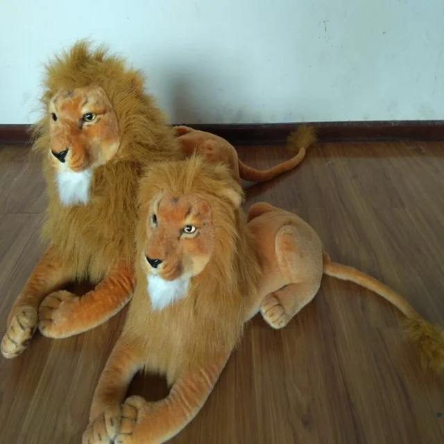 NEW Plush Lioness Soft Toy Realistic Stuffed Lioness Plush Toy