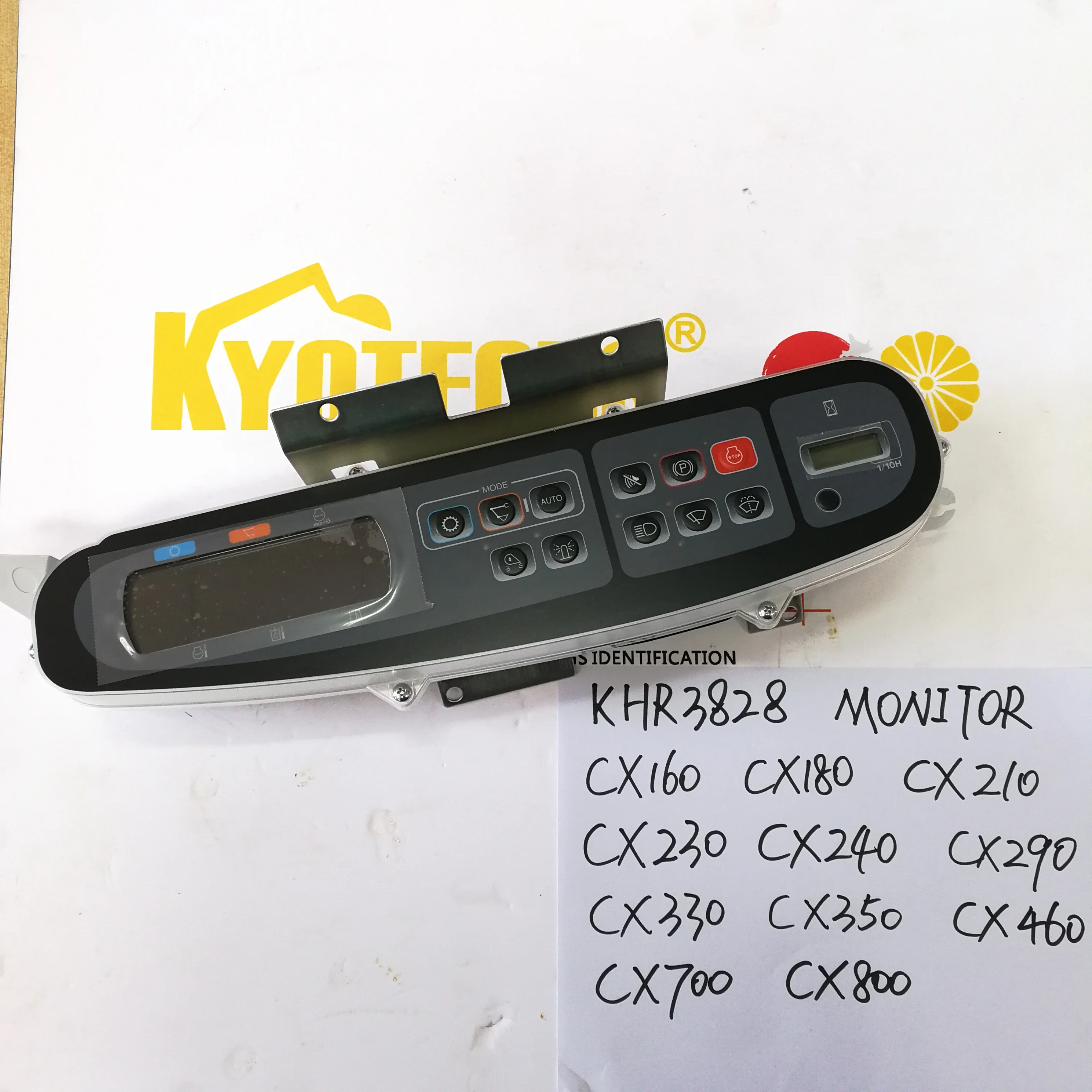 Excavator Monitor Display Panel KHR3828 MONITOR for CX160 CX180 CX210 CX240 CX360 CX46