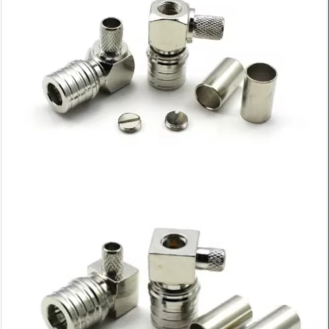 QLF Male RG174 RG316 RD316 RG316-D QMA Plug RF Copper 12V