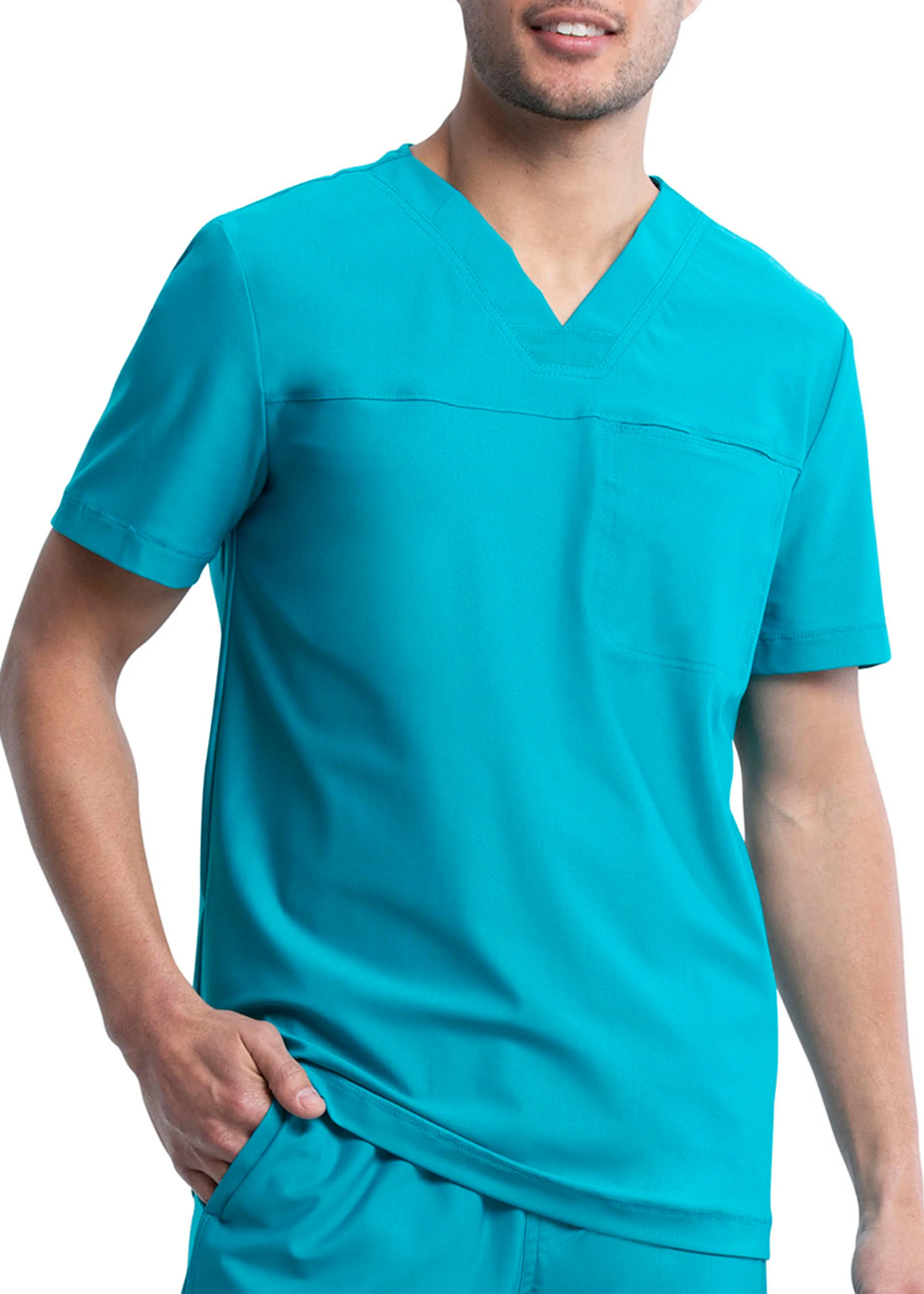 Medical Scrubs Uniforms Nurse Uniform Royal Blue Scrub Straight Pants