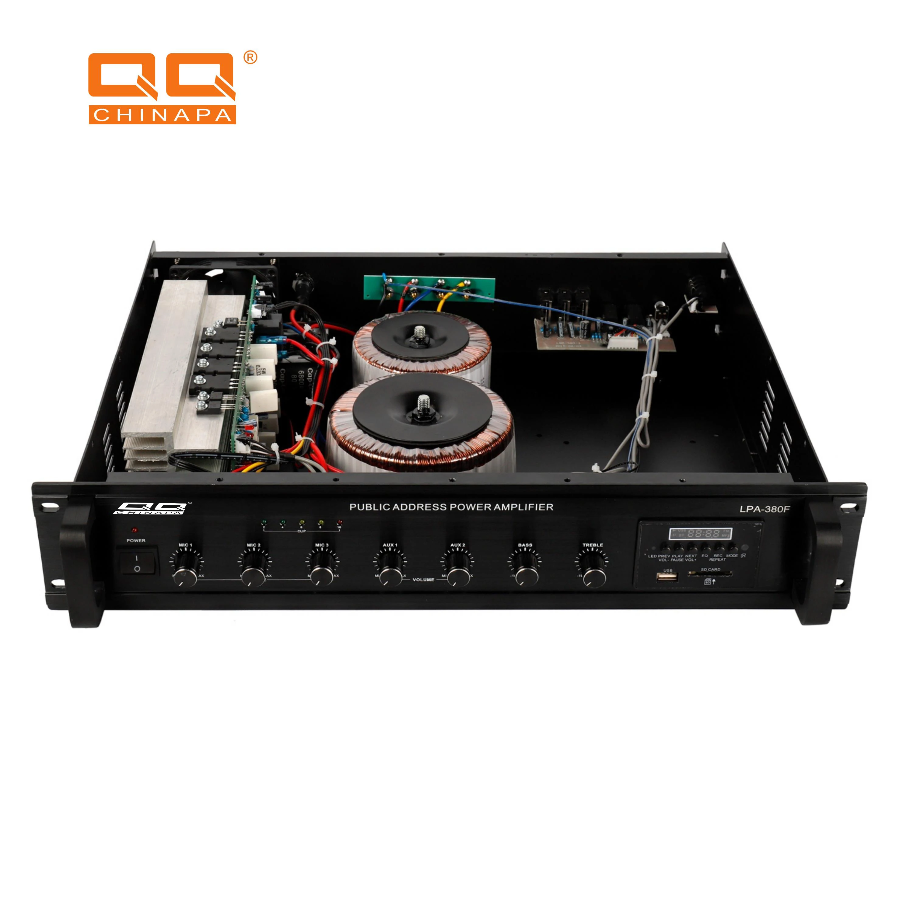 QQCHINAPA 60W Professional Power Amplifier Home Theatre Audio System